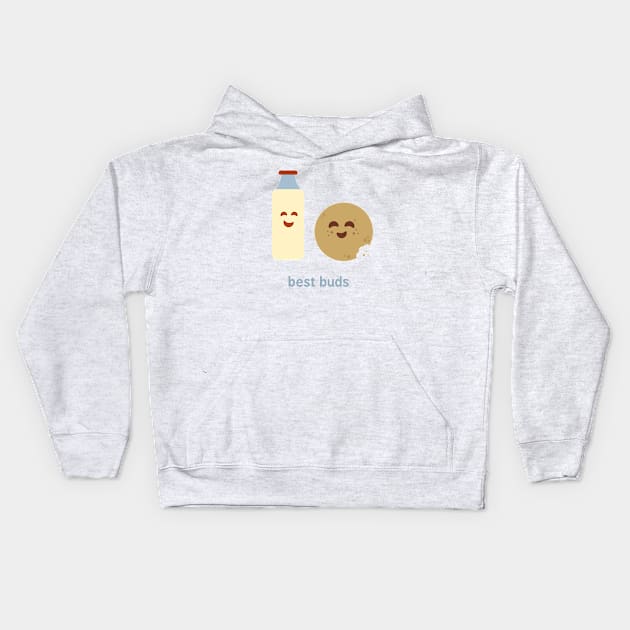 Best Buds Kids Hoodie by zacrizy